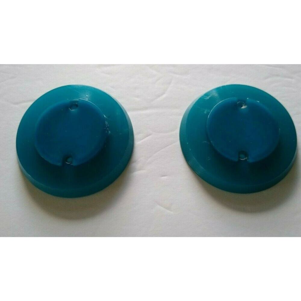 Split Second Pinball Machine Set 2 Original Plastic Pop Bumper Caps 1981